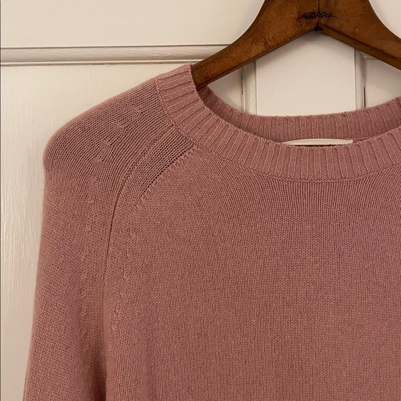 EVERLANE THE BOXY CREW IN CASHMERE PINK | WOMENS SIZE M - Picture 8 of 10